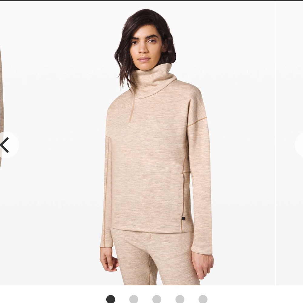 Lululemon Esker 1/2 Zip *lululemon lab
Linen Melange